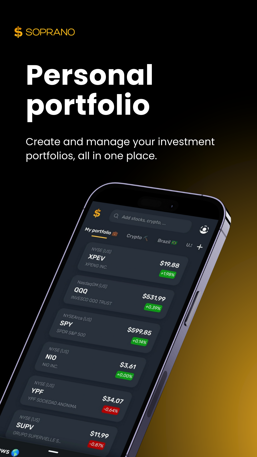 Lista de ganadores y perdedores